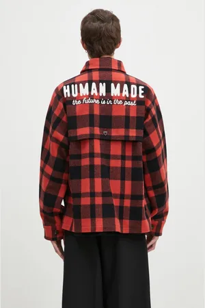 HUMAN MADE Vlněná košilová bunda Wool Hunting Jacket barva