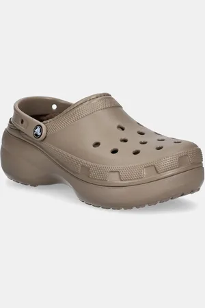 Crocs Pantofle Classic Platform Lined Clog dámské