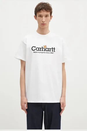 Carhartt Bavlněné tričko Label Script barva