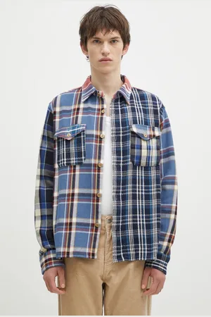 HUMAN MADE Košile Crazy Check Longsleeve Shirt pánská