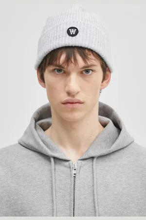 WoodWood Čepice z vlněné směsi Vin AA Beanie barva