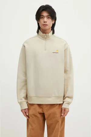 Carhartt Mikina Half Zip American Script Sweat pánská