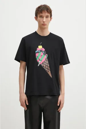 ICECREAM Bavlněné tričko Cone Man barva