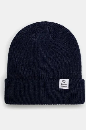 HUMAN MADE Čepice Classic Beanie tmavomodrá barva