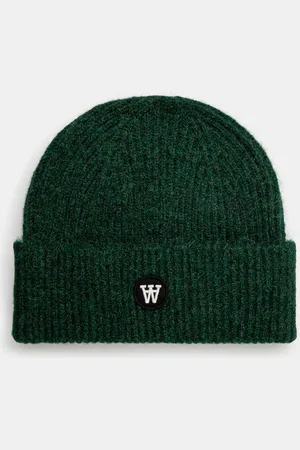 WoodWood Čepice z vlněné směsi Vin AA Beanie barva