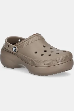 Crocs Pantofle Classic Platform Lined Clog dámské