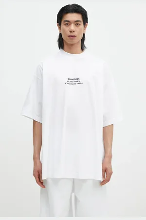 Vetements Bavlněné tričko All You Need Oversized barva