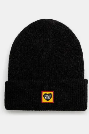 HUMAN MADE Čepice z vlněné směsi Big Beanie barva