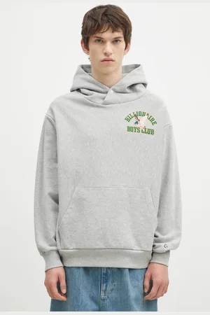 Billionaire Boys Club Bavlněná mikina Duck Varsity Embroidered Popover Hood pánská