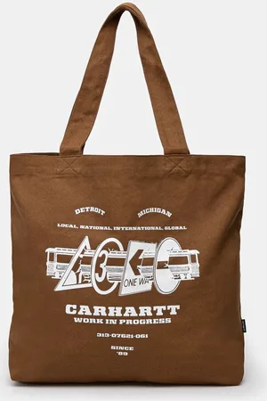Carhartt Bavlněná taška Canvas Graphic Tote Large barva