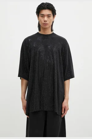 Vetements Bavlněné tričko Iced-Out Oversized barva