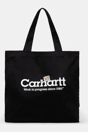 Carhartt Bavlněná taška Canvas Graphic Tote Large barva