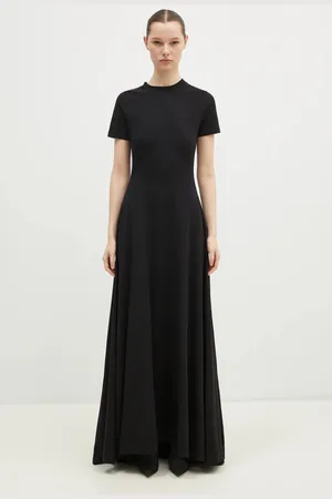 Vetements Šaty Embroidered Logo Ballroom barva