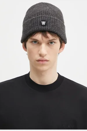 WoodWood Čepice z vlněné směsi Vin AA Beanie barva