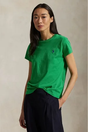 Ralph Lauren Bavlněné tričko žlutá barva