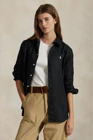 Ralph Lauren Lněná košile barva