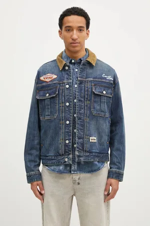 Evisu Džínová bunda Printed & Emb pánská