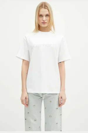 Carhartt Bavlněné tričko Rivet Script barva