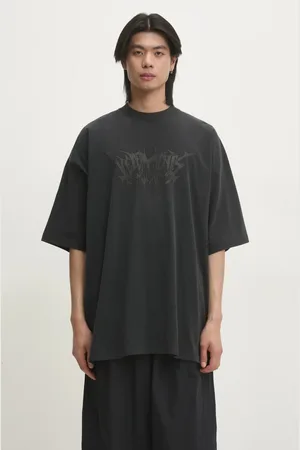 Vetements Bavlněné tričko Drip Metal Oversized barva