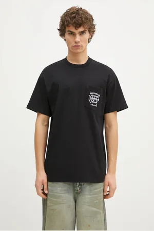 Carhartt Bavlněné tričko Fragments Pocket barva