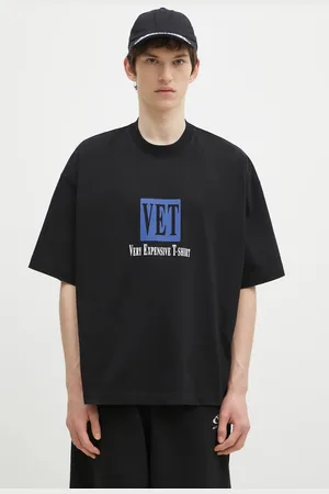 Vetements Bavlněné tričko Vet Cropped Cropped Boxy barva