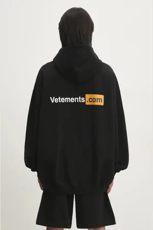 Vetements Mikina .Com Oversized barva