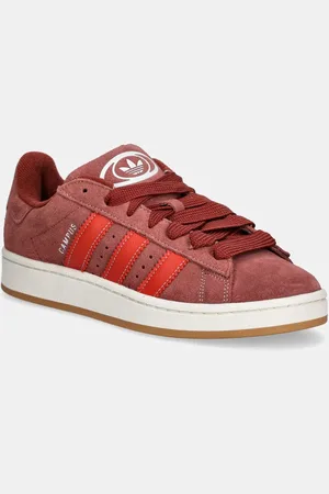 adidas Semišové tenisky Campus 00s vínová barva
