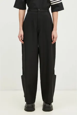 Y-3 Kalhoty Sport Uniform Wide Leg Pants dámské