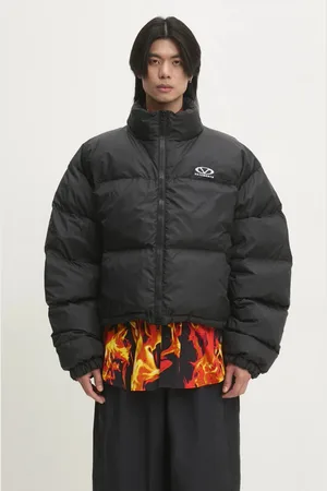 Vetements Péřová bunda Logo Puffer pánská