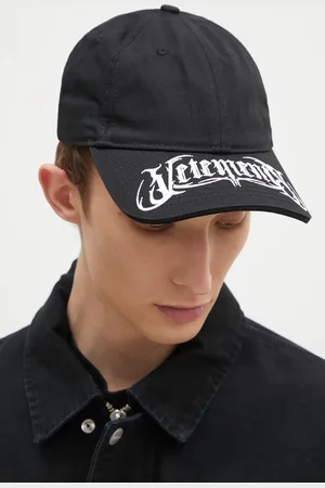 Vetements Bavlněná baseballová čepice Metal Logo barva