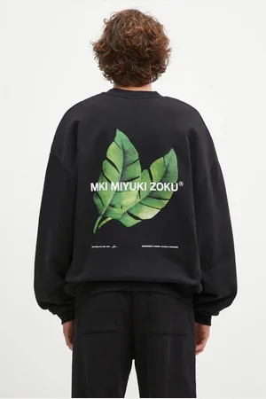 Mki Miyuki-Zoku Mikina Leaf Crewneck Sweat pánská