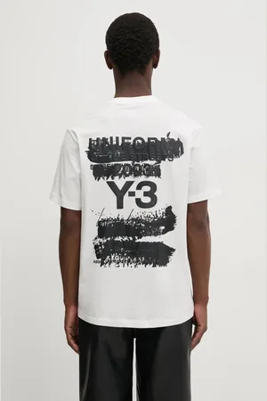Y-3 Bavlněné tričko Graphic SS Tee barva
