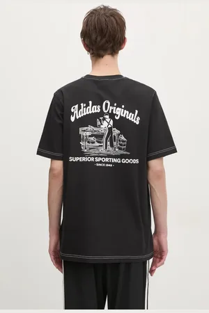 adidas Bavlněné tričko Wabash barva