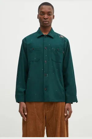 UNDERCOVER Vlněná košile Shirt barva