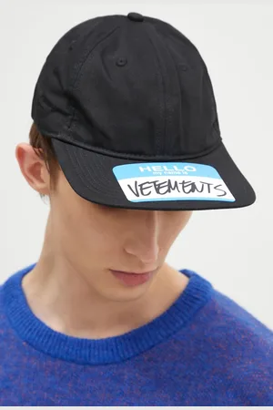 Vetements Bavlněná baseballová čepice My Name Sticker barva
