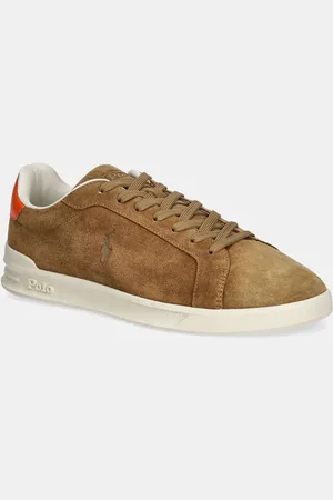 Ralph Lauren Semišové tenisky Hrt Crt Ii barva