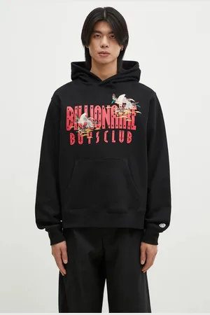 Billionaire Boys Club Bavlněná mikina Duck Embroidered Straight Logo Popover pánská