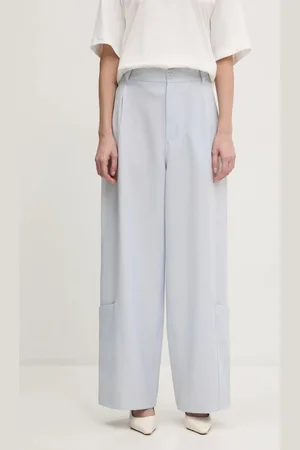 Y-3 Kalhoty Sport Uniform Wide Leg Pants dámské