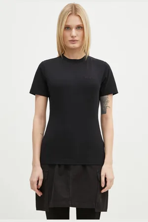 Vetements Tričko Embroidered Logo Fitted Hourglass barva