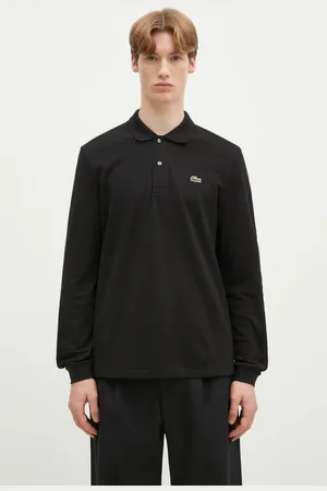 Lacoste Bavlněné tričko s dlouhým rukávem L1312 031 barva