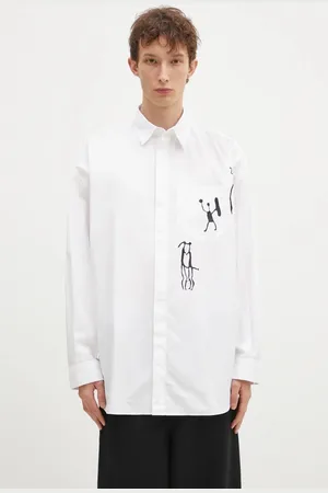 WoodWood Bavlněná košile Rofus Oversized Print Shirt barva