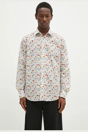 Paul Smith Bavlněná košile barva