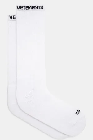 Vetements Ponožky Logo barva