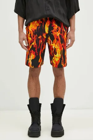 Vetements Bavlněné šortky Fire barva