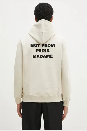 Drôle de Monsieur Bavlněná mikina Le Hoodie Slogan pánská