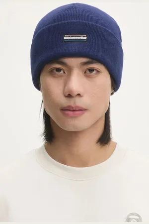 This Is Never That Čepice ESP-Logo Beanie tmavomodrá barva