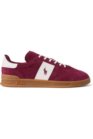 Ralph Lauren Semišové tenisky Hrt Aera Pp barva