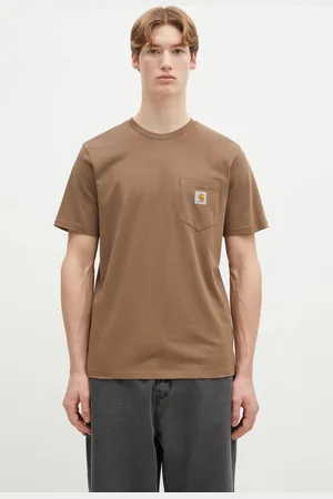 Carhartt Bavlněné tričko Pocket barva