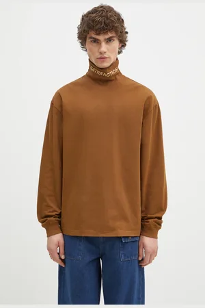 Pleasures Bavlněné tričko s dlouhým rukávem Satisfaction Turtleneck barva
