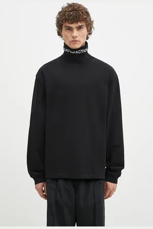 Pleasures Bavlněné tričko s dlouhým rukávem Satisfaction Turtleneck barva